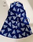 Equilateral Sleeveless Dress - Embroidery