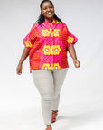 Bahati Short Sleeved Shirt - Embroidery