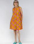 Shake It Off Reversible Shift Dress - Embroidery