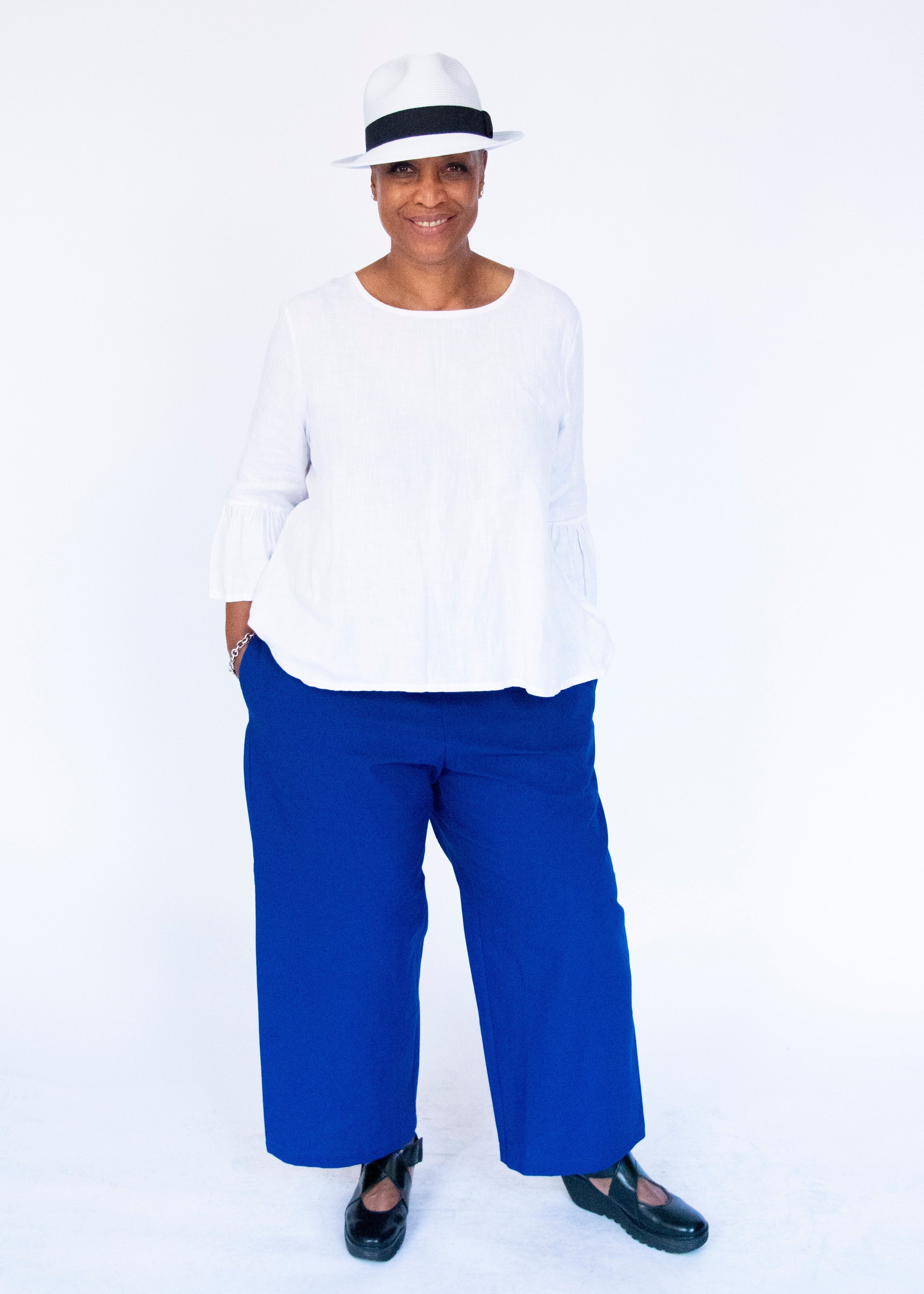 Solid Pant - Embroidery