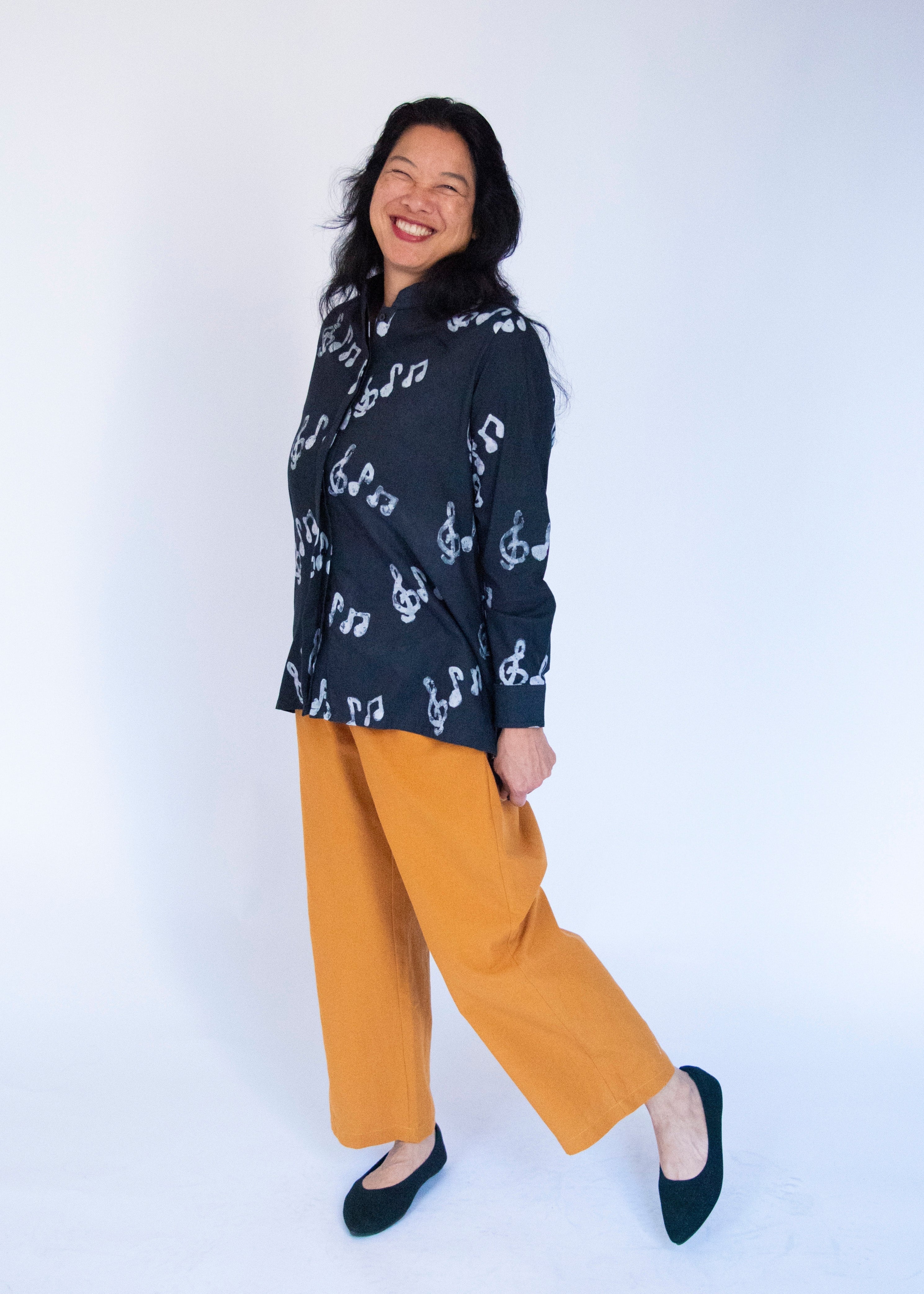 Solid Pant - Embroidery