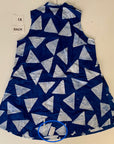 Equilateral Sleeveless Dress - Embroidery