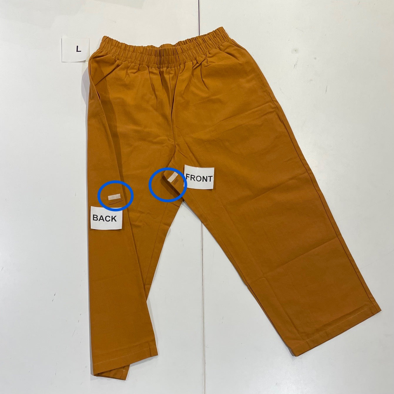 Solid Pant - Embroidery