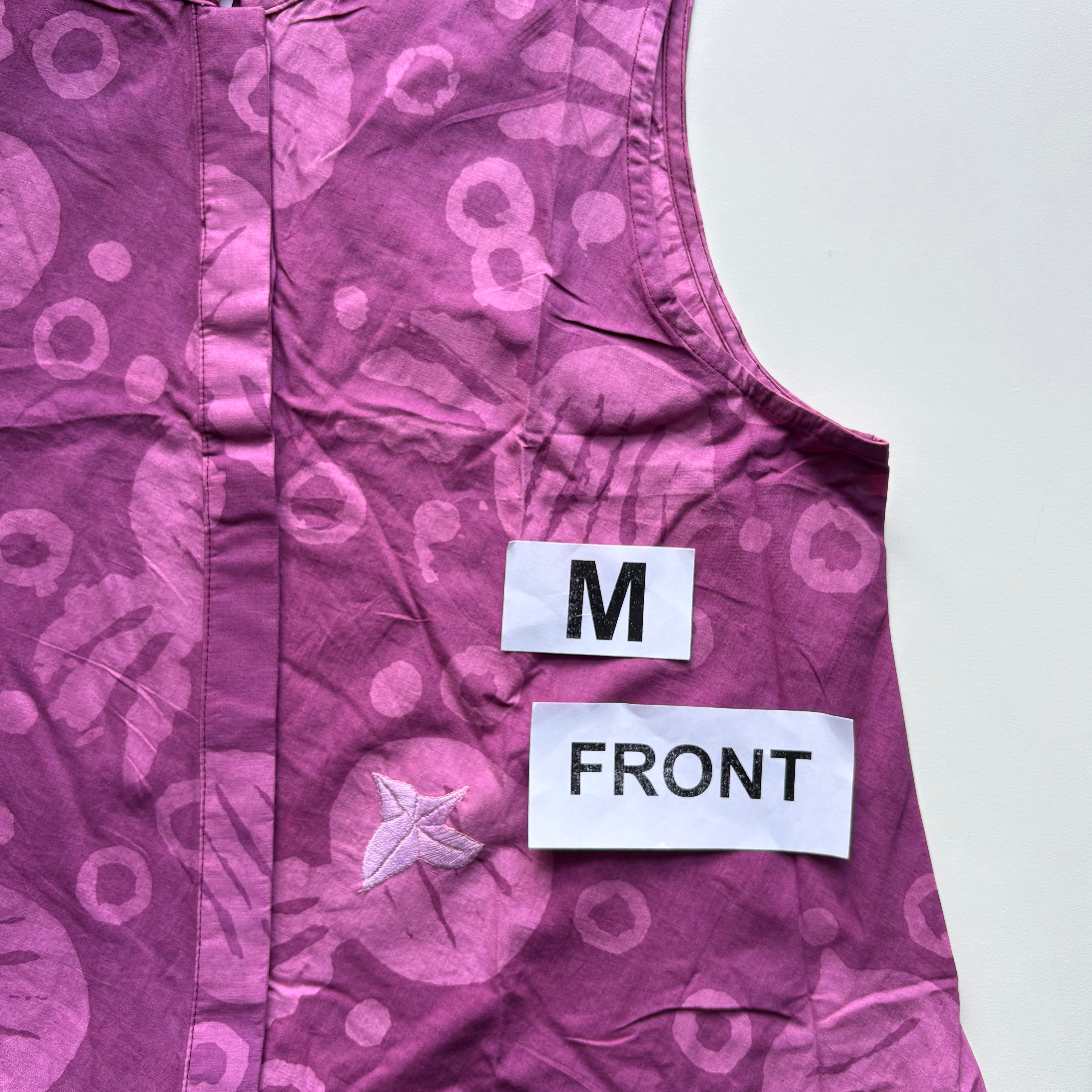 The Beet Goes On Sleeveless Dress - Embroidery