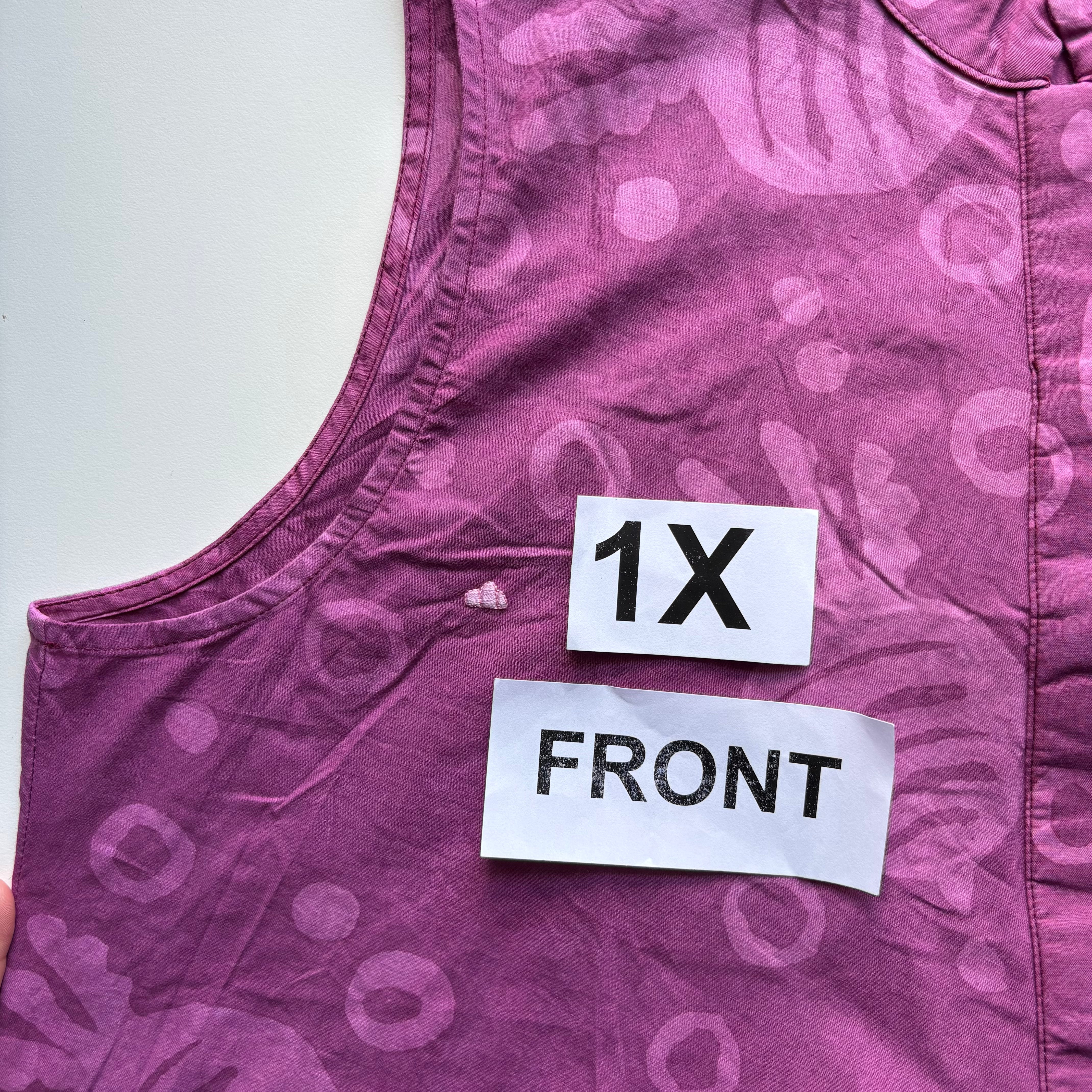 The Beet Goes On Sleeveless Dress - Embroidery