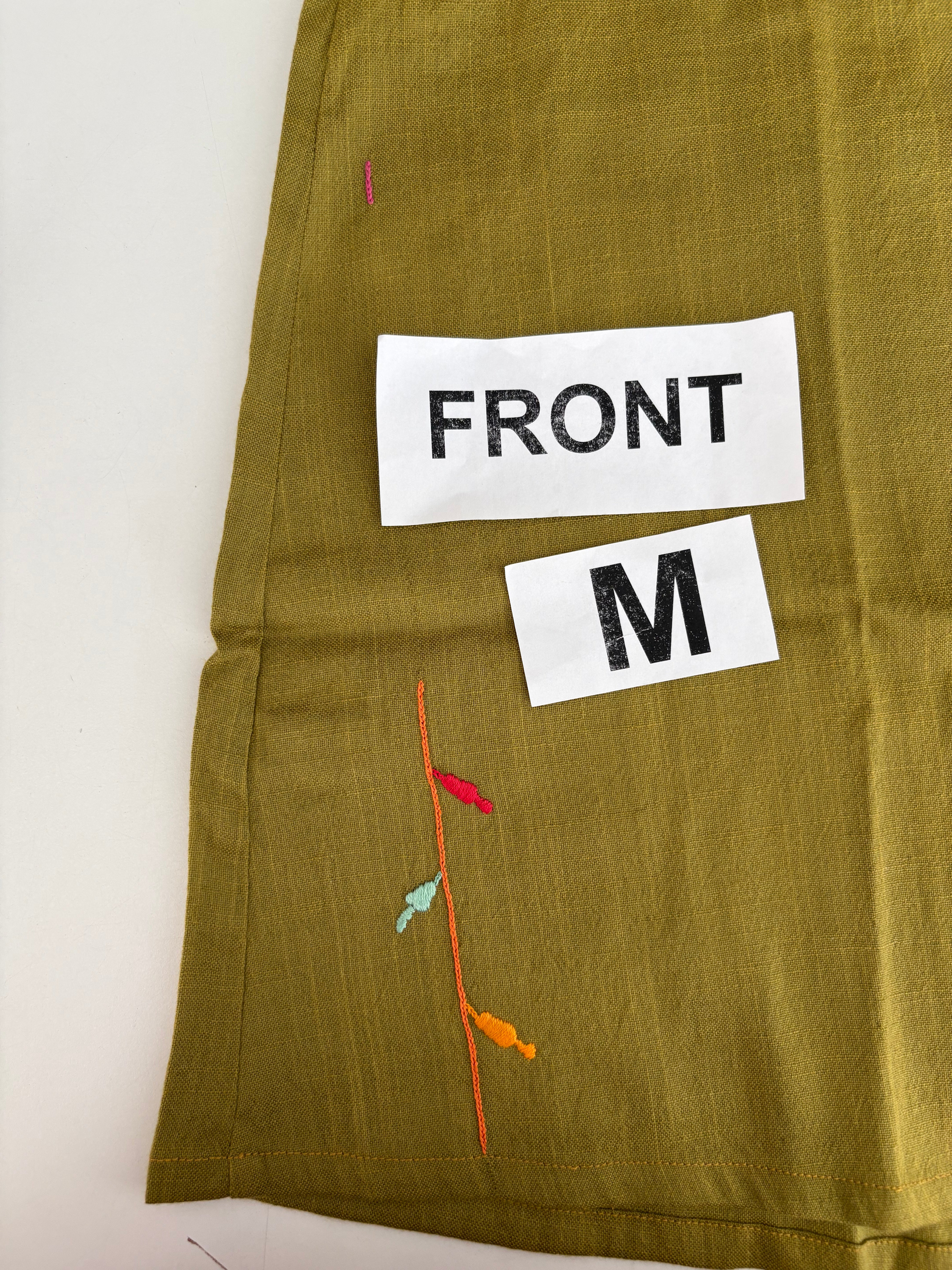 Moss Reversible Scoop Tank - Embroidery