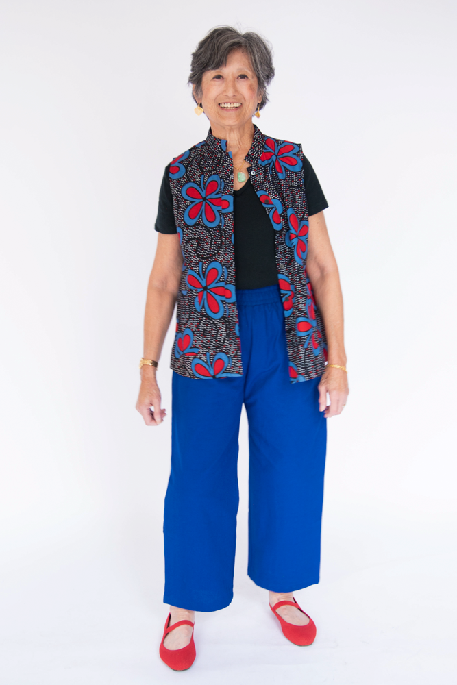 Love Train Sleeveless Shirt  - Embroidery