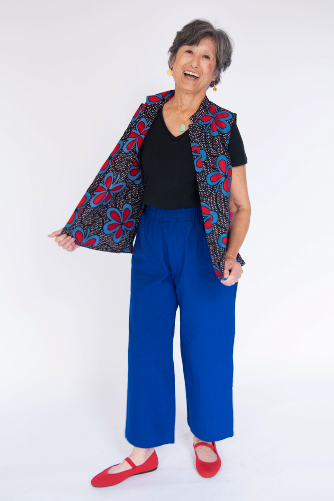 Love Train Sleeveless Shirt  - Embroidery