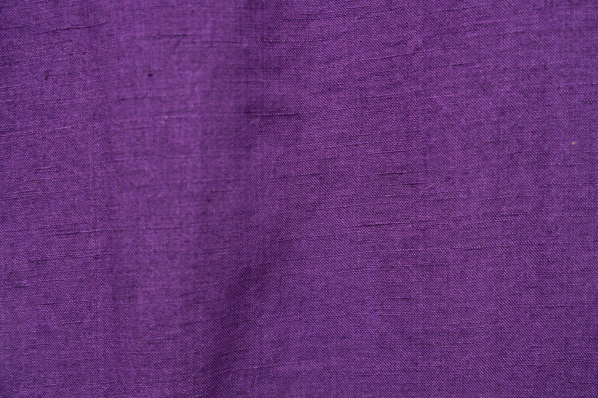 Aubergine Sleeveless Dress - Embroidery