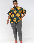 Amanita Short Sleeved Shirt - Embroidery