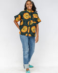 Amanita Short Sleeved Shirt - Embroidery