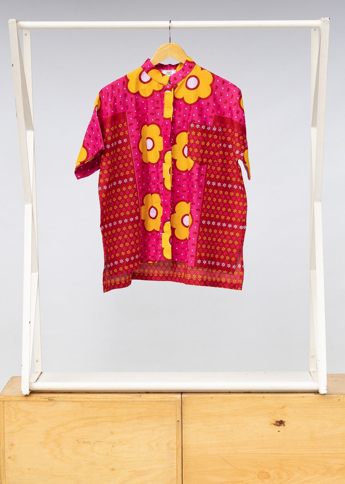 Bahati Short Sleeved Shirt - Embroidery