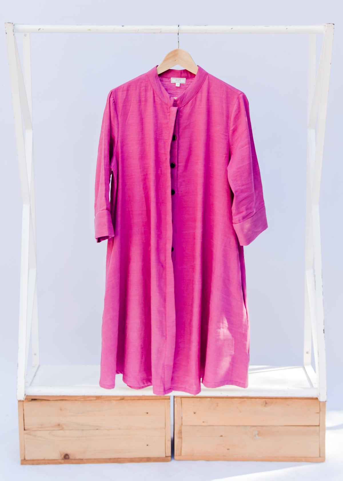 Dark pink dress
