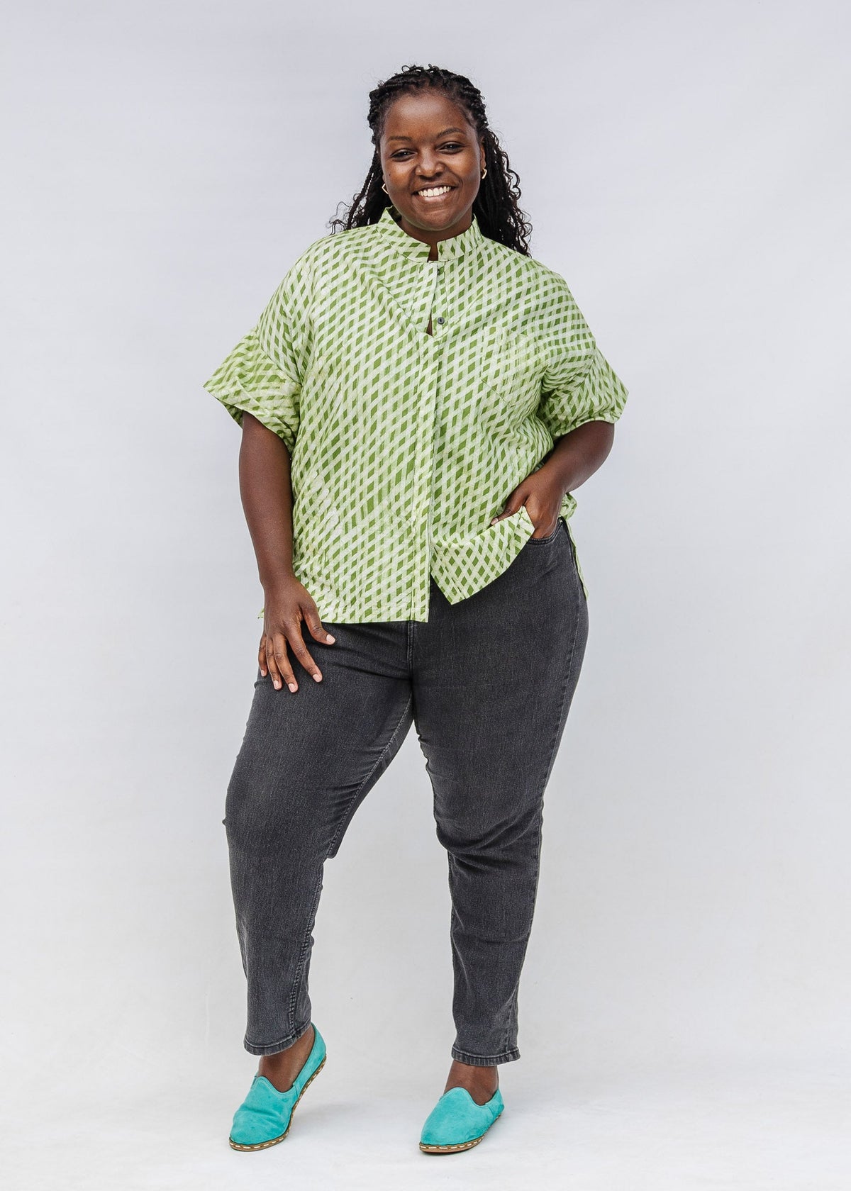 Sweetgrass Short Sleeved Shirt - Embroidery