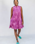 The Beet Goes On Sleeveless Dress - Embroidery