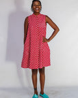 Morello Sleeveless Dress - Embroidery