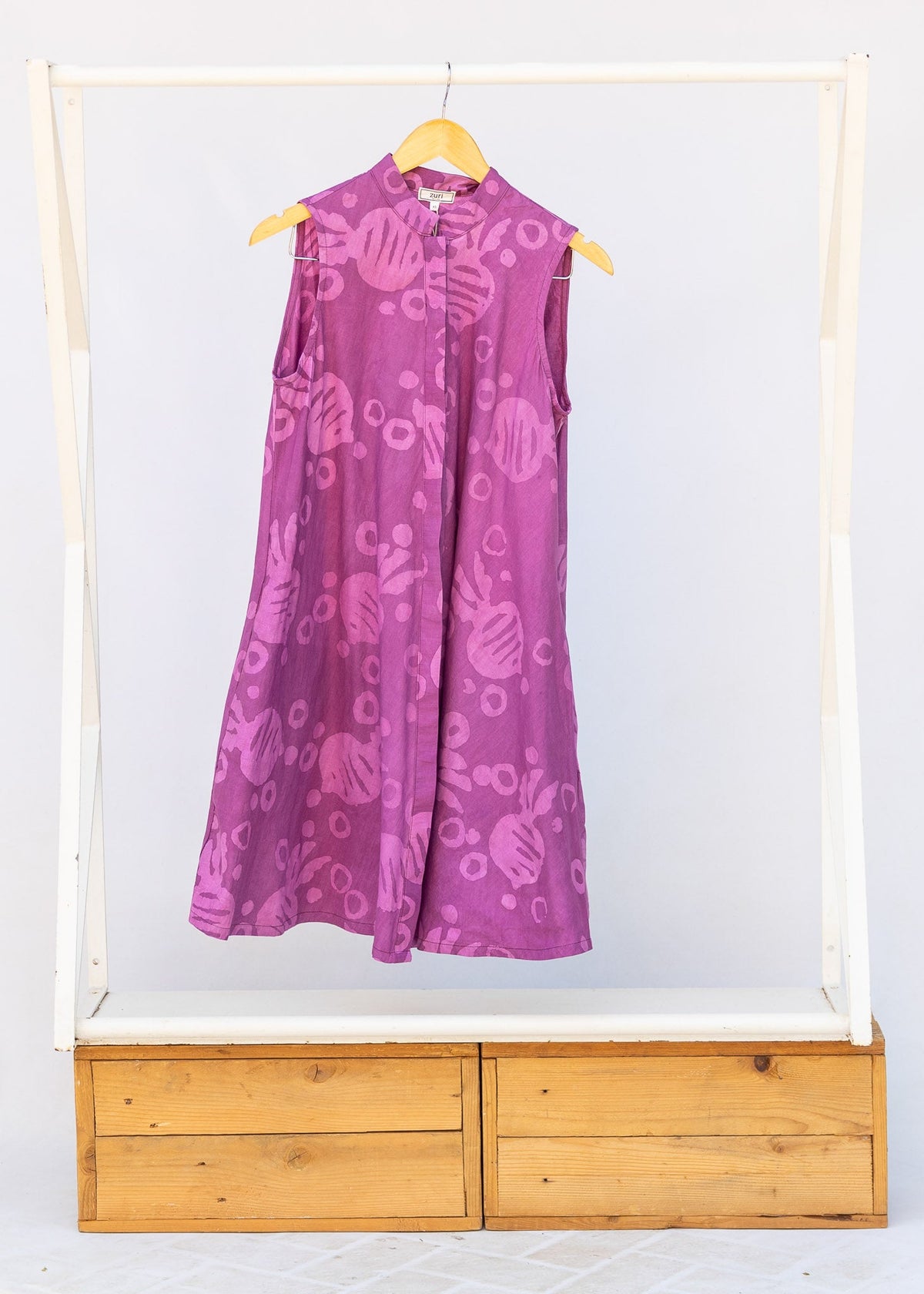 The Beet Goes On Sleeveless Dress - Embroidery