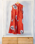 Oscillate Sleeveless Dress - Embroidery
